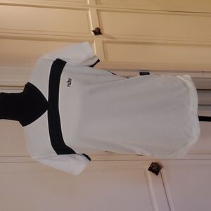 Nike DRI fit workout training shirt white size Large Vintage